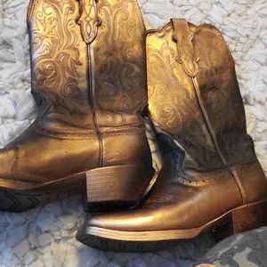 Justin boots, women's 8